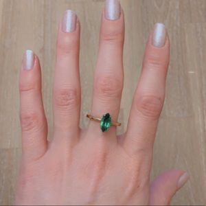 Ring with Green Stone